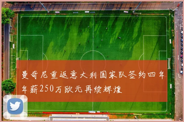 曼奇尼重返意大利国家队签约四年年薪250万欧元再续辉煌